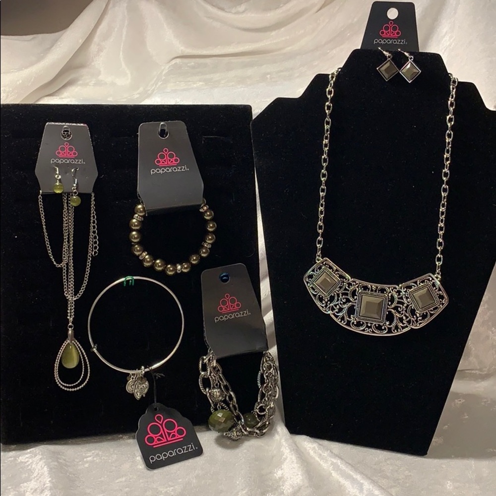 5 pc green set